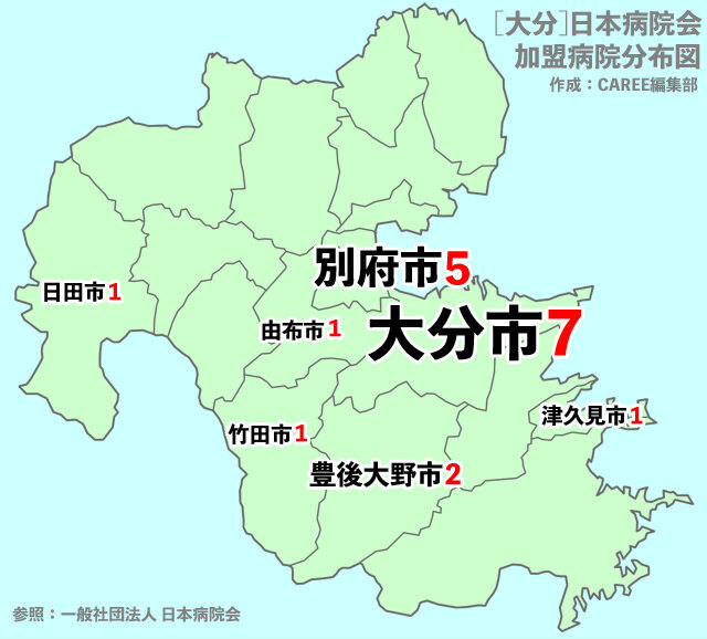 大分　病院　地図